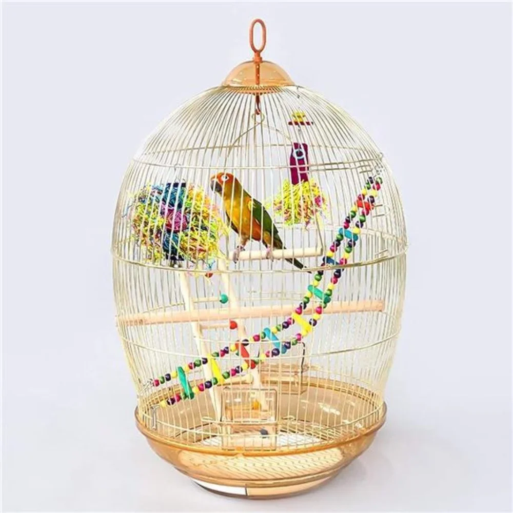 Bird Chewing Toys Parrot Shredder Toy Shred Foraging Hanging Cage Toy for Conure